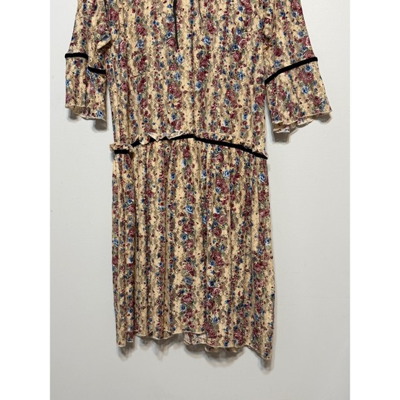 POL Fairy Grunge Semi Sheer‎ Lace Midi Dress Womens Size S Whimsigoth Romance - Picture 4 of 8